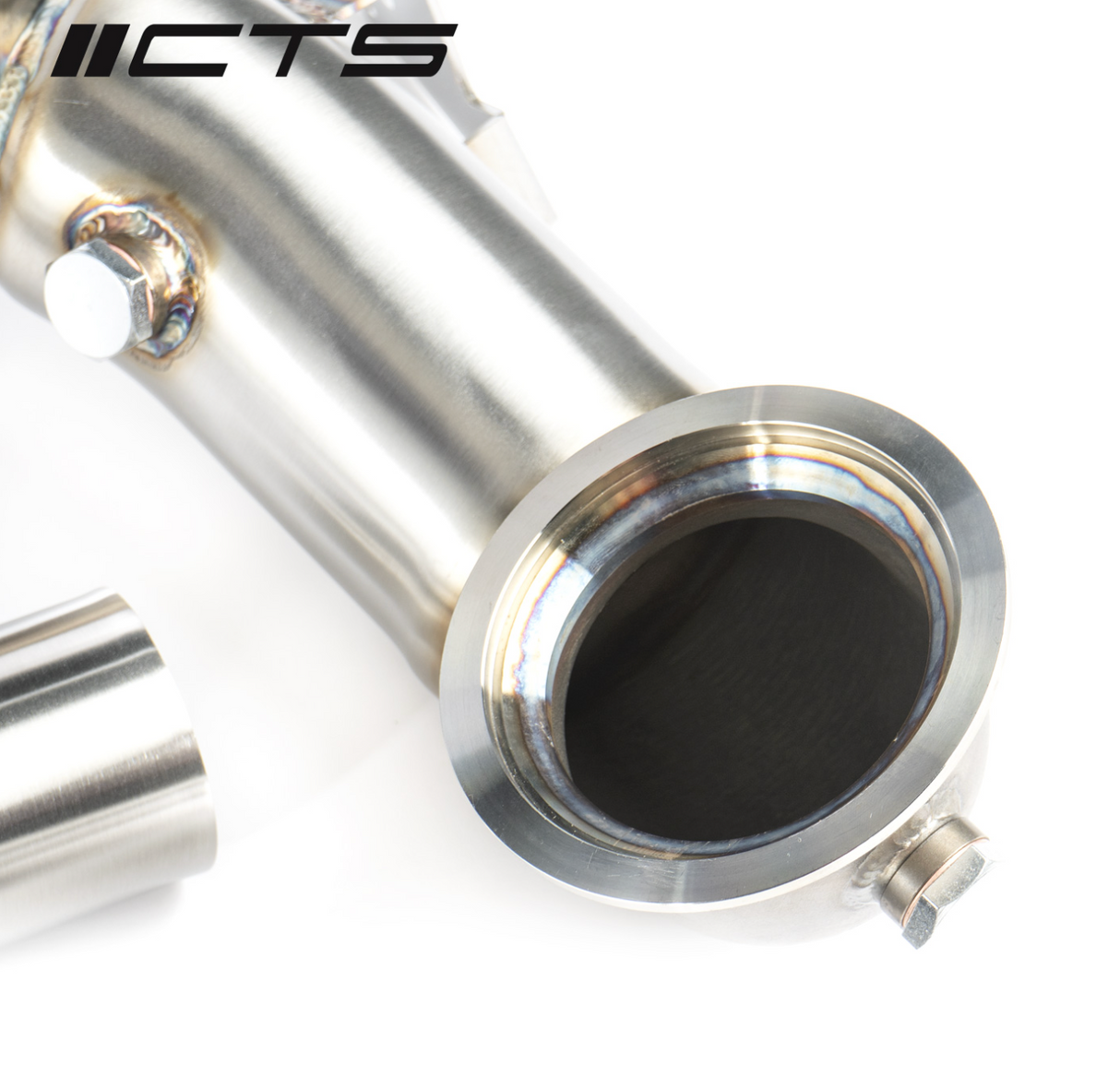 CTS Turbo® (21+) Audi S3 8Y/Volks Golf R MK8 EA888 EV04 Catless Down Pipe Kit
