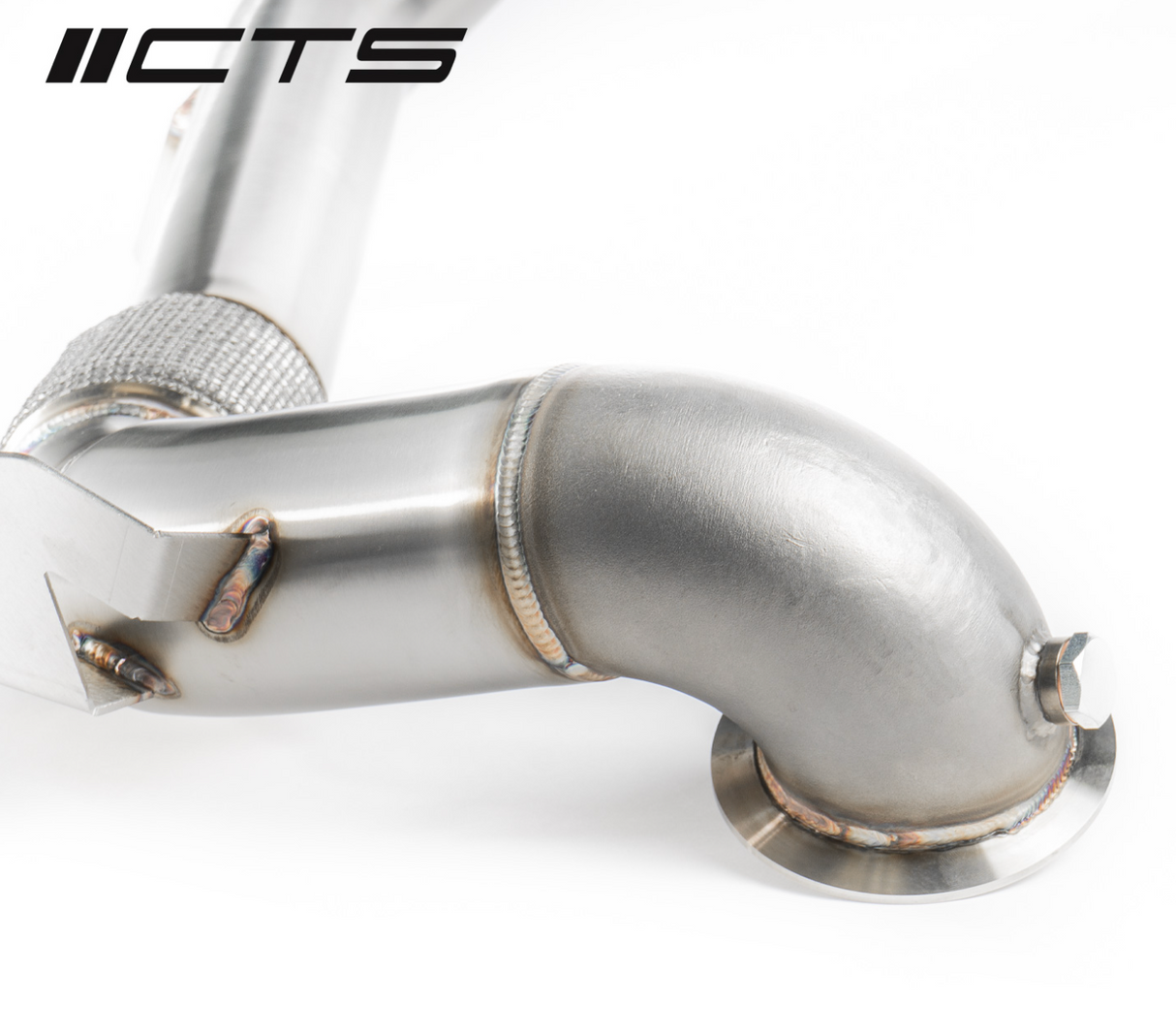 CTS Turbo® (21+) Audi S3 8Y/Volks Golf R MK8 EA888 EV04 Catless Down Pipe Kit