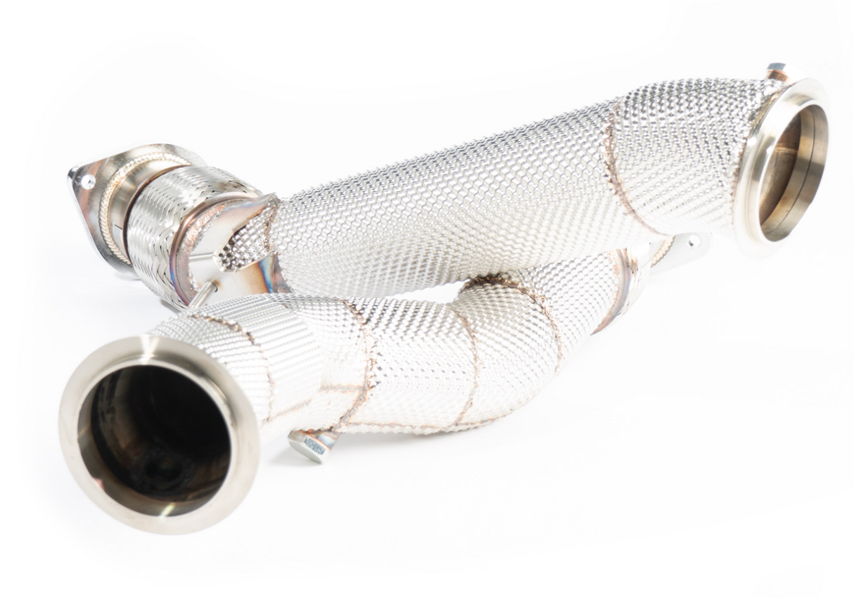 CTS Turbo® (19-25) BMW X3M/X4M F97/F98 304SS 3" Catless Down Pipes