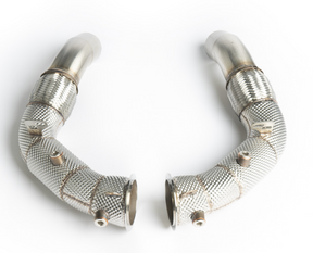 CTS Turbo® (12-19) BMW M5/M6 S63B44 304SS 3" Catless Down Pipe Set
