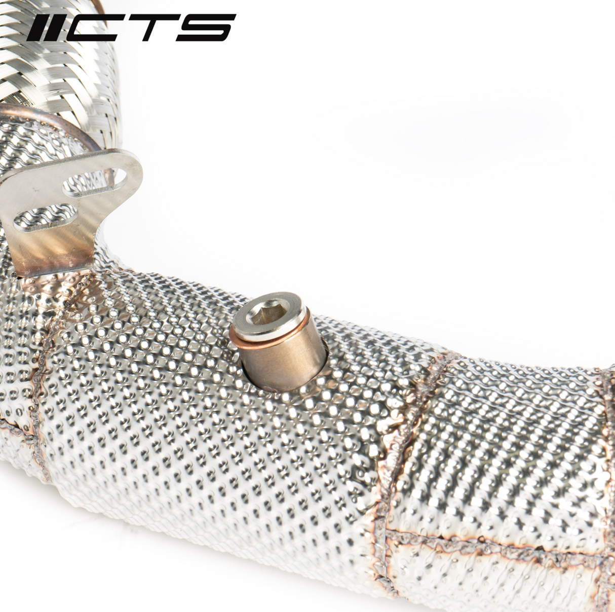 CTS Turbo® (12-19) BMW M5/M6 S63B44 304SS 3" Catless Down Pipe Set