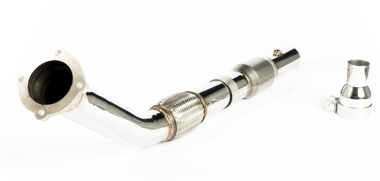 CTS Turbo® (99-05) Volkswagen GTI/Jetta/GLI 1.8L 304SS 3" 200 Cell Catted Down Pipe
