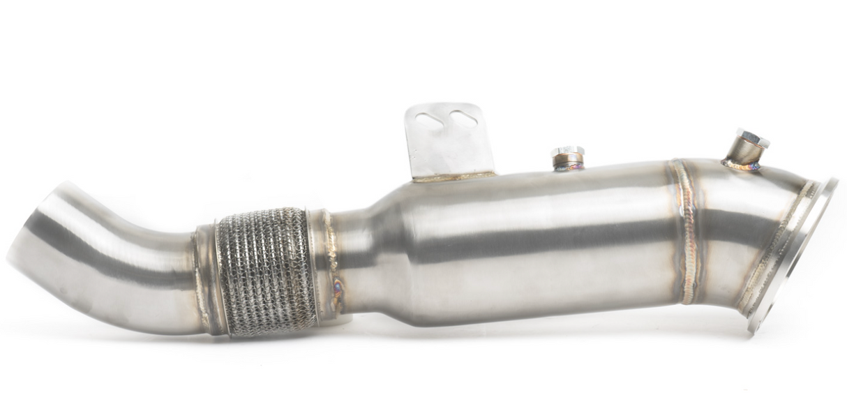 CTS Turbo® BMW 340i/440i/540i/M140i/M240i/M340i/X3/X4/X5 B58B30 4.5" 200 Cell Catted Down Pipe