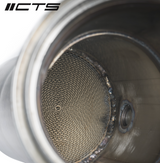 CTS Turbo® (19+) BMW Z4/Toyota GR Supra 304SS 4.5" 200 Cell Catted Down Pipe