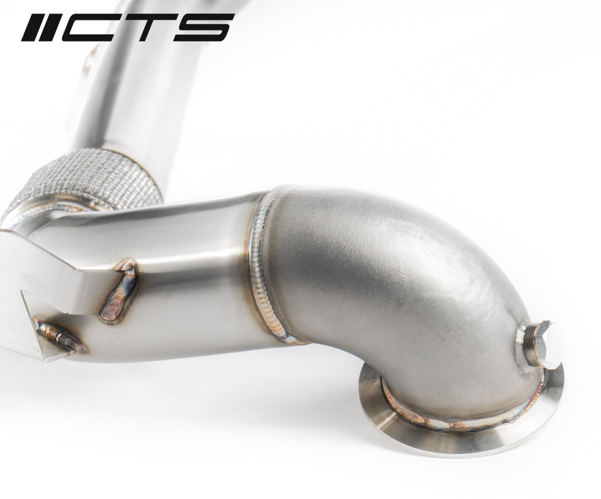 CTS Turbo® (22-26) Audi A3/Golf GTI EA2888 EVO4 304SS 3.5" Catless Down Pipe Set