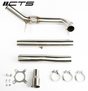 CTS Turbo® (09-21) Audi Q3/Volks Tiguan 1.8L/2.0L 304SS 3" Catless Down Pipe Set