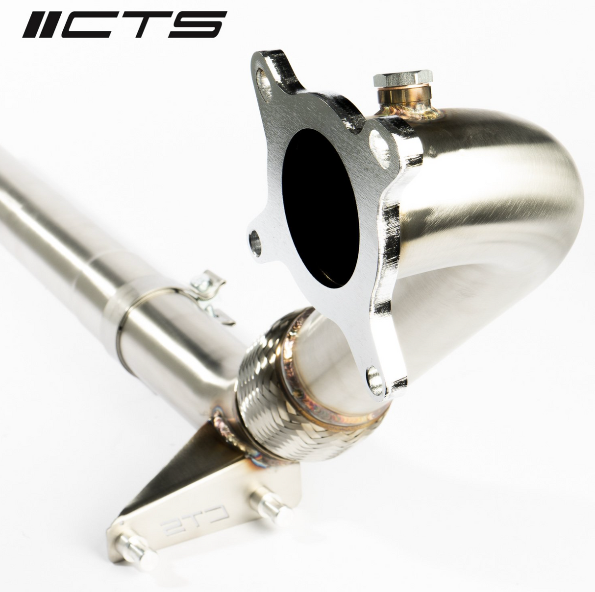 CTS Turbo® (09-21) Audi Q3/Volks Tiguan 1.8L/2.0L 304SS 3" Catless Down Pipe Set