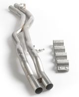 CTS Turbo® (18-24) Audi SQ5 3.0L 304SS 3" Exhaust Resonator Delete Pipes