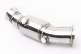 CTS Turbo® (12-16) BMW M135i/M235i/335i/435i N55B30 304SS 3.5" 200 Cell Catted Down Pipe with Pneumatic Wastegate