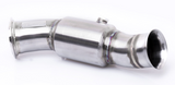 CTS Turbo® (12-16) BMW M135i/M235i/335i/435i N55B30 304SS 3.5" 200 Cell Catted Down Pipe with Pneumatic Wastegate