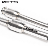 CTS Turbo® (17+) Audi RS3/TT RS 2.5L 304SS 3" 200 Cell Catted Mid-Pipes