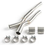 CTS Turbo® (19-24) BMW X3M/X4M S58B30 304SS 3" Resonator Delete Kit