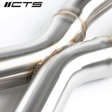 CTS Turbo® (19-24) BMW X3M/X4M S58B30 304SS 3" Resonator Delete Kit