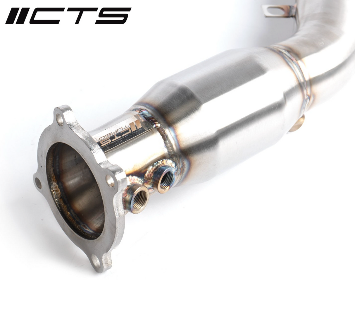 CTS Turbo® (09-17) Audi A4/A5/Allroad/Q5 2.0T 304SS 200 Cell Catted Down Pipe