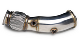 CTS Turbo® (12-16) BMW M135i/M235i/335i/435i N55B30 304SS 3.5" Catless Down Pipe with Pneumatic Wastegate