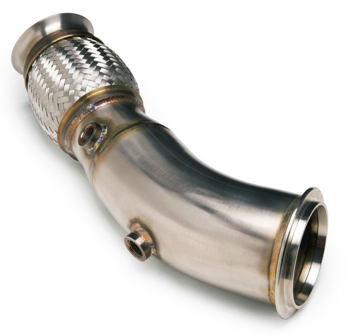 CTS Turbo® (12-16) BMW M135i/M235i/335i/435i N55B30 304SS 3.5" Catless Down Pipe with Pneumatic Wastegate