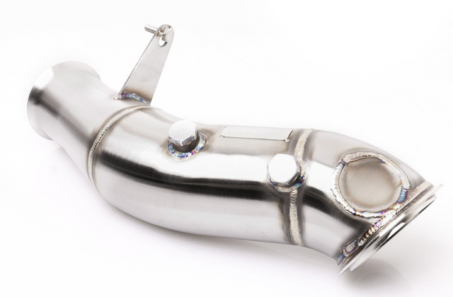 CTS Turbo® (12-16) BMW 335i/435i/M135i/M235i N55B30 304SS 4" Catless Down Pipe with Electronic Wastegate