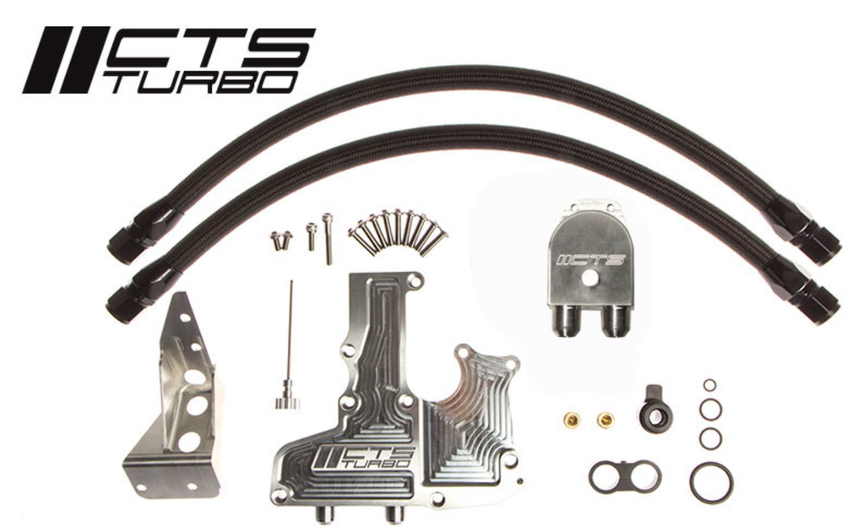 CTS Turbo® (08-10) Volkswagen GTI/GLI/Passat 2.0L Billet Oil Catch Can Kit