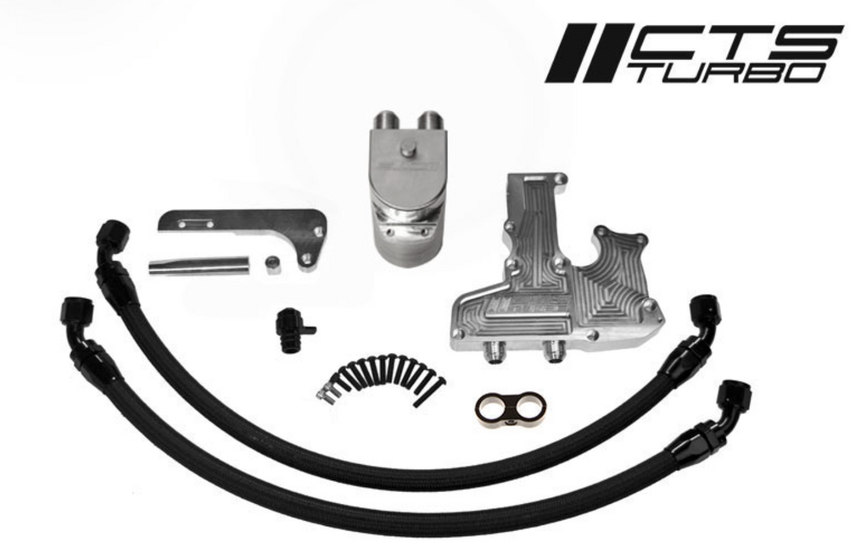 CTS Turbo® (08-17) A3/TT/CC/GTI/Jetta/GLI Billet Oil Catch Can Kit