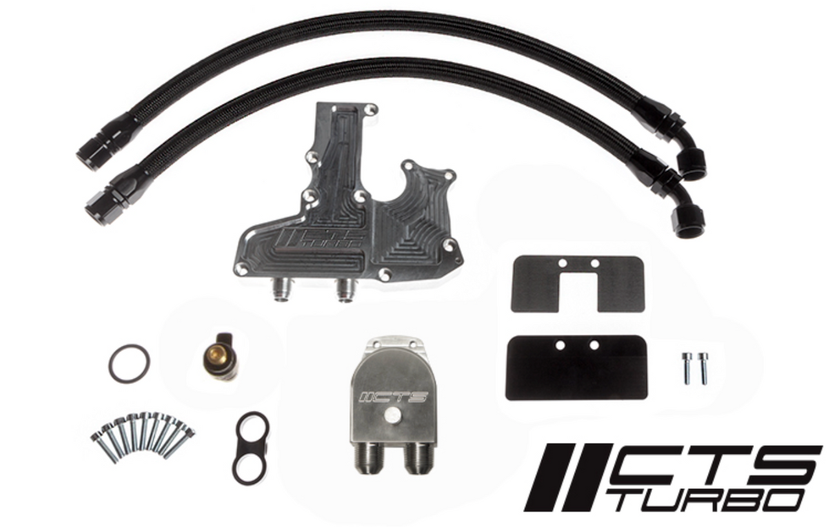 CTS Turbo® (09-13) Audi A4/A5 2.0L Billet Oil Catch Can Kit