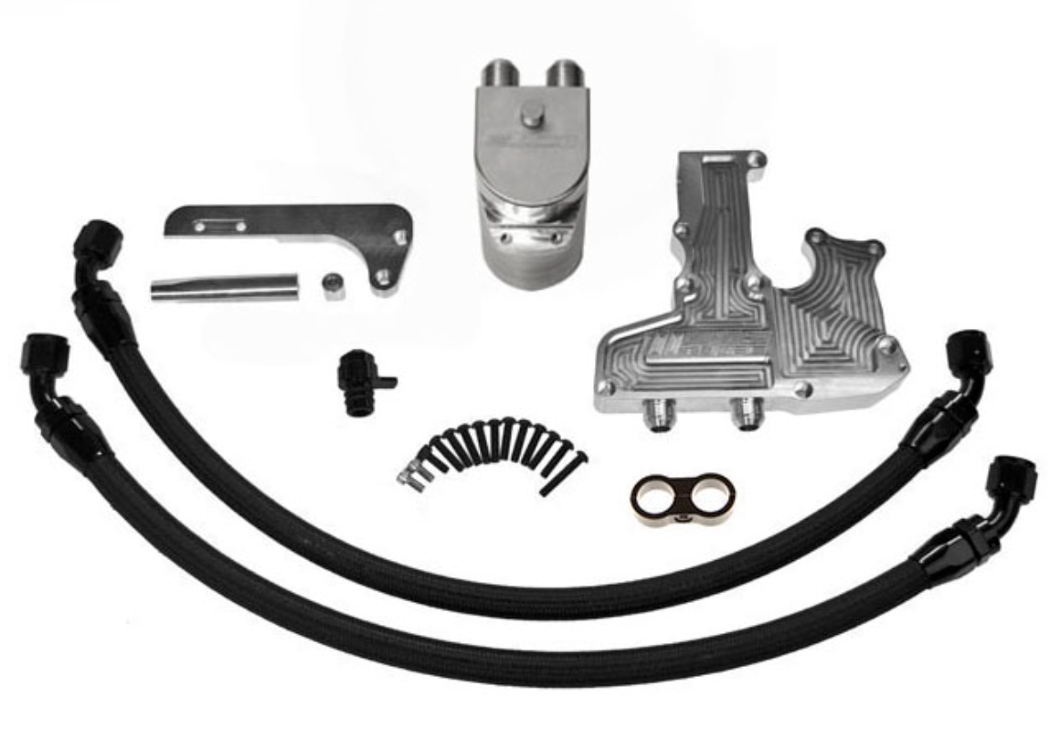 CTS Turbo® (09-17) Audi Q3/Volks Tiguan 2.0L Billet Oil Catch Can Kit