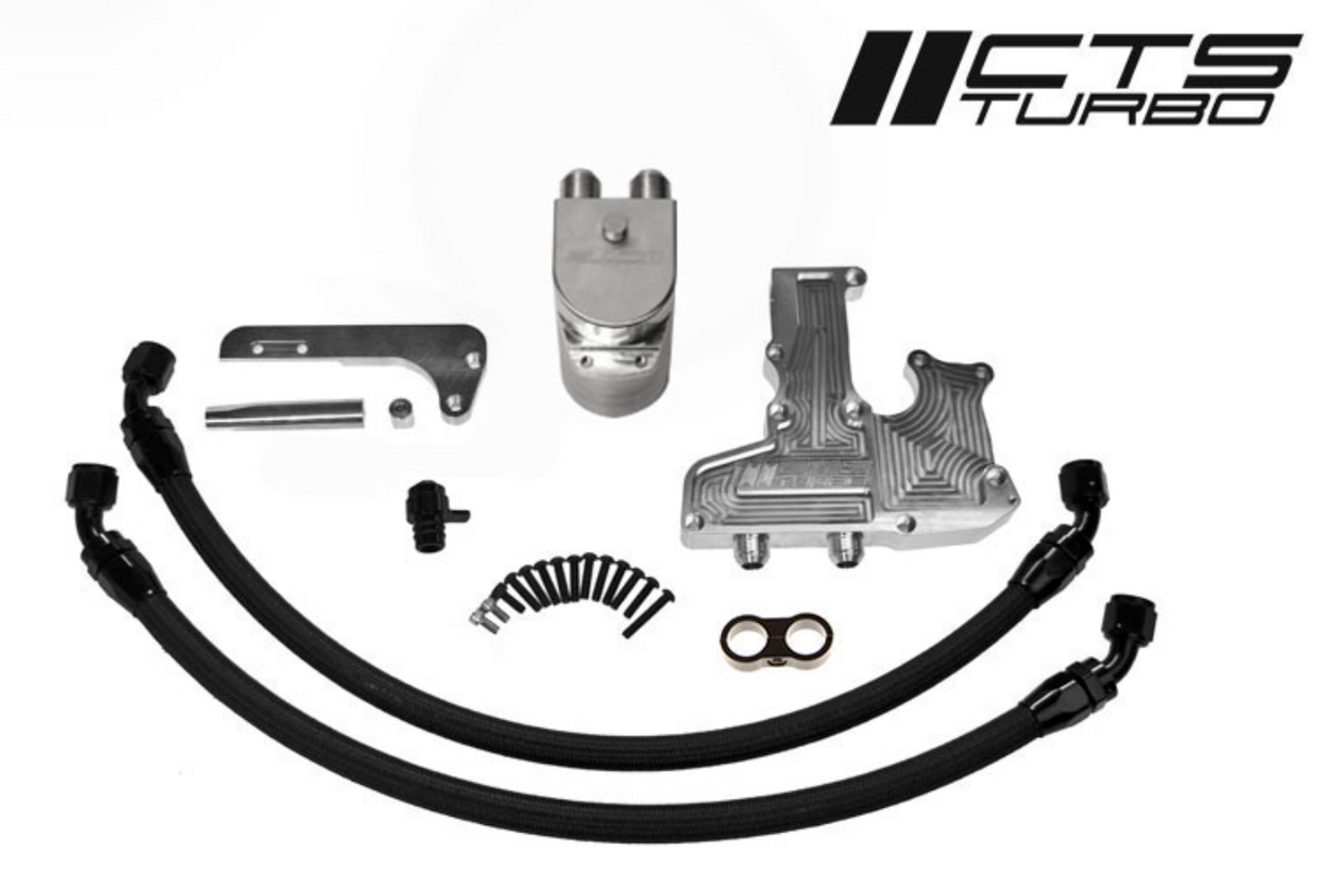CTS Turbo® (14-18) Volkswagen Beetle/Jetta/GLI Billet Oil Catch Can Kit