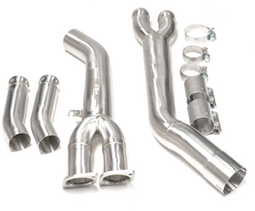 CTS Turbo® (18-24) BMW X3M/X4M F97/F98 304SS 3" Catless Mid-Pipe Kit