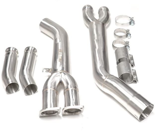 CTS Turbo® (18-24) BMW X3M/X4M F97/F98 304SS 3" Catless Mid-Pipe Kit