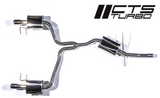 CTS Turbo® (09-16) Audi A4 B8/B8.5 2.0L 304SS 3" Cat-Back Exhaust with 4" OD Tips