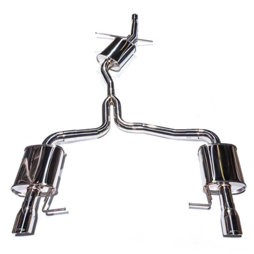 CTS Turbo® (09-16) Audi A4 B8/B8.5 2.0L 304SS 3" Cat-Back Exhaust with 4" OD Tips