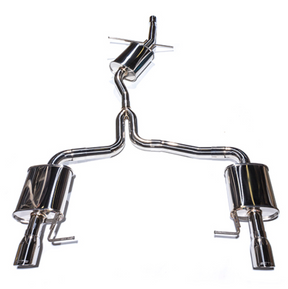 CTS Turbo® (09-16) Audi A4 B8/B8.5 2.0L 304SS 3" Cat-Back Exhaust with 4" OD Tips