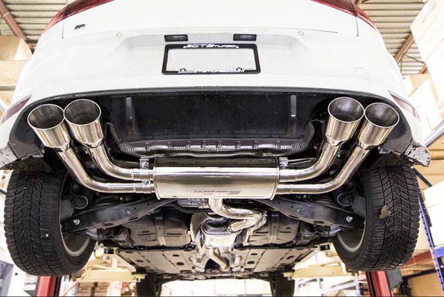 CTS Turbo® (15-21) Volkswagen Golf R 304SS 3" Cat-Back Exhaust with Quad 4" OD Tips