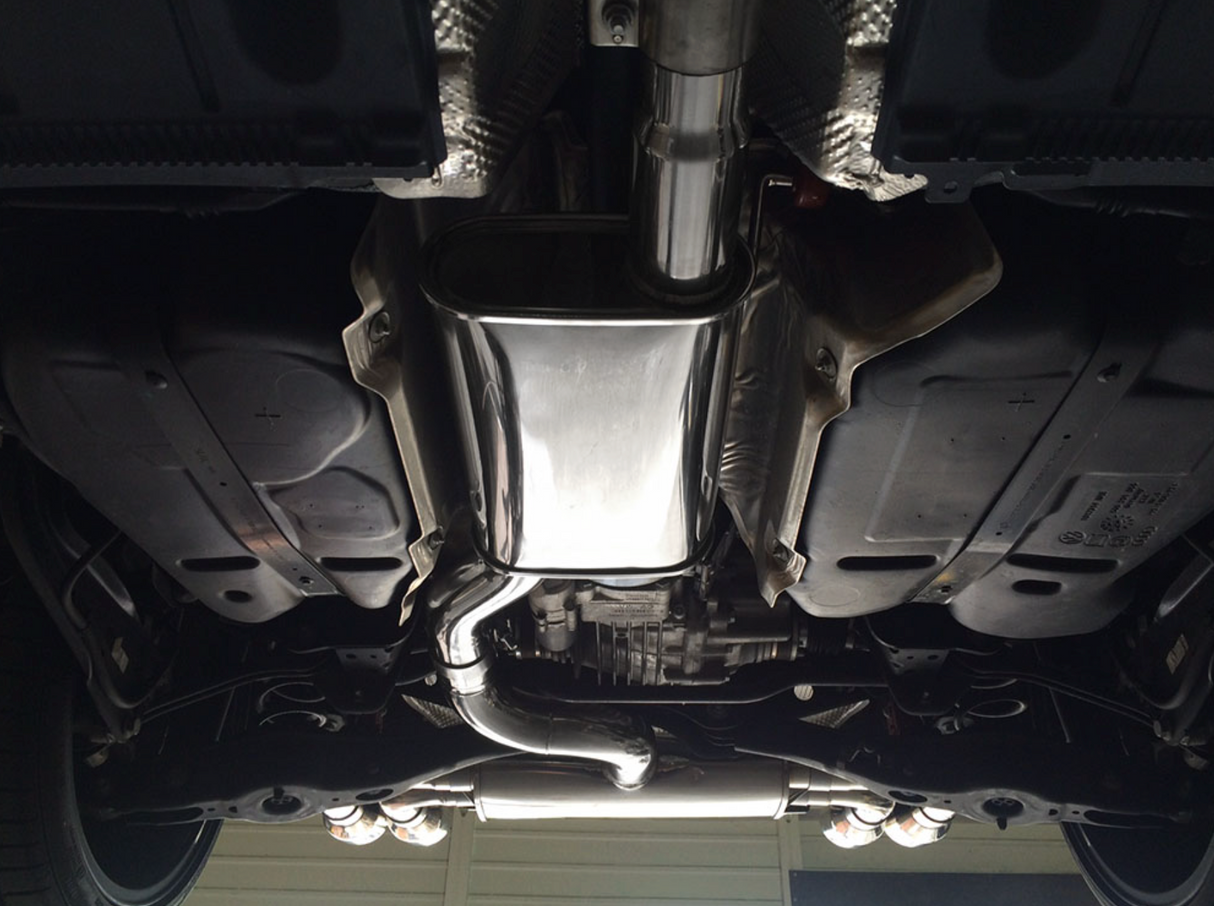CTS Turbo® (15-21) Volkswagen Golf R 304SS 3" Cat-Back Exhaust with Quad 4" OD Tips