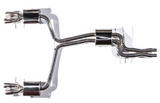 CTS Turbo® (10-16) Audi S4 B8/B8.5 304SS 3" Cat-Back Exhaust with Quad 4" OD Tips