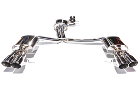 CTS Turbo® (10-16) Audi S4 B8/B8.5 304SS 3" Cat-Back Exhaust with Quad 4" OD Tips