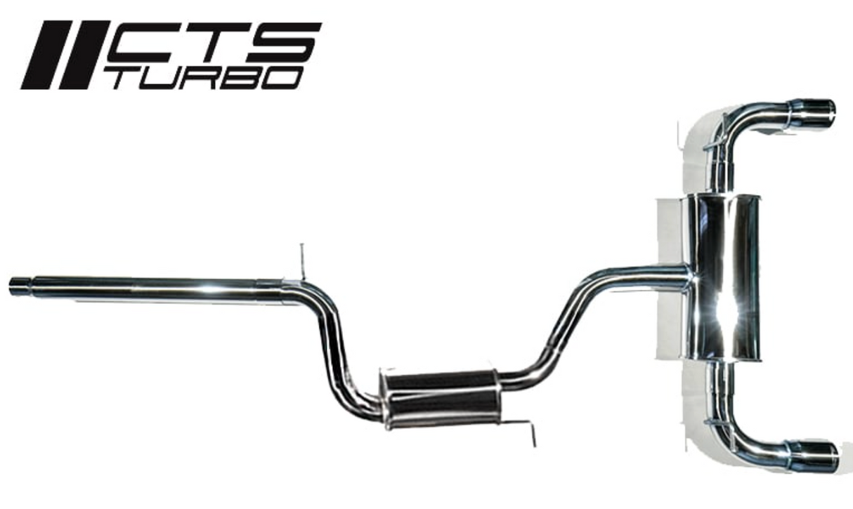 CTS Turbo® (18-21) Volkswagen Golf GTI MK7.5 304SS 3" Cat-Back Exhaust