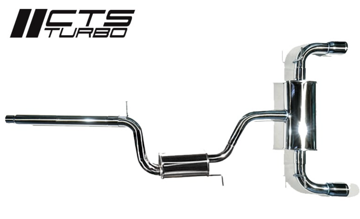 CTS Turbo® (18-21) Volkswagen Golf GTI MK7.5 304SS 3" Cat-Back Exhaust