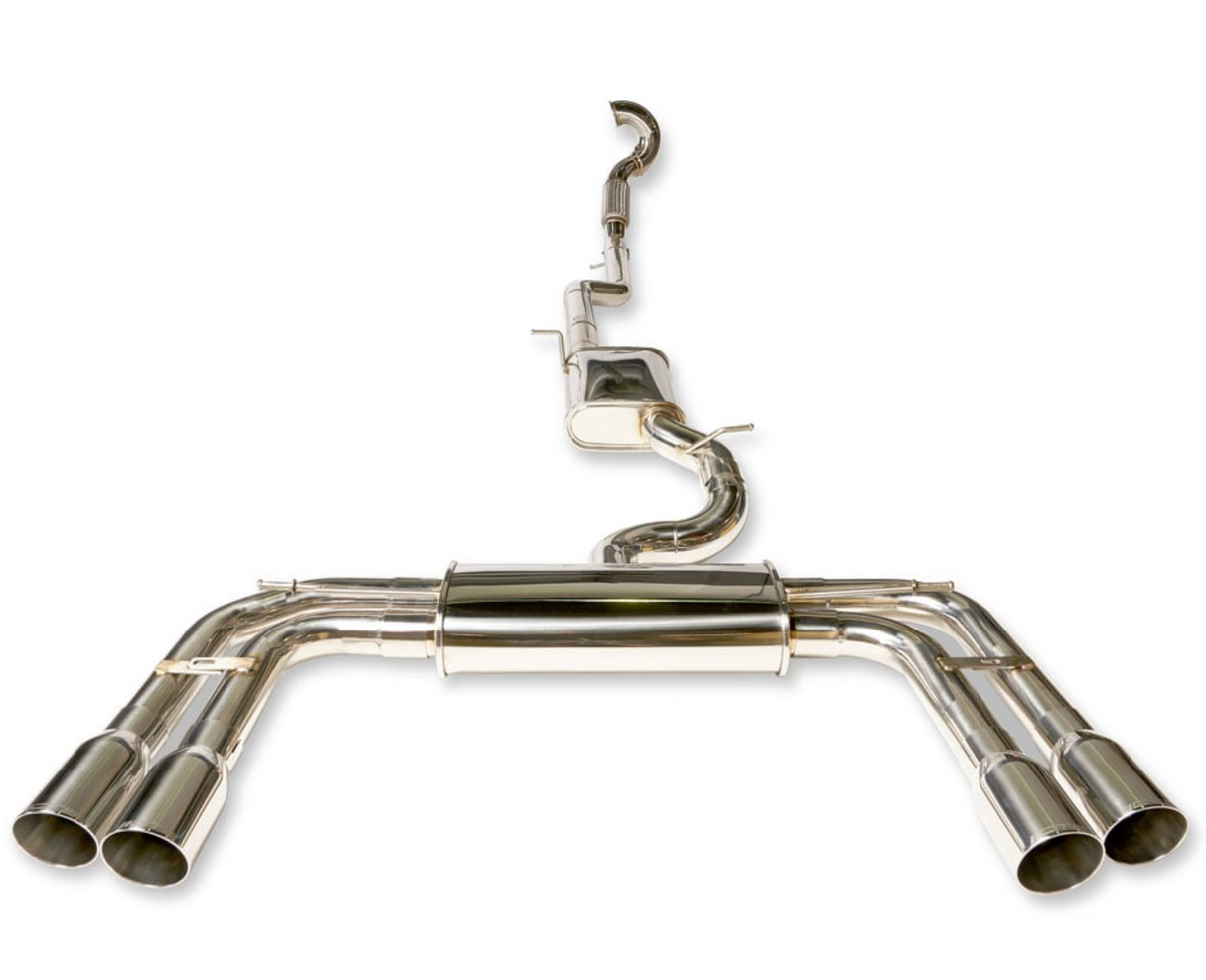 CTS Turbo® (15-20) Audi S3 8V 304SS 3" Turbo-Back Exhaust with Quad 4" OD Tips