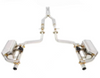 King Racing® (15-23) Dodge Challenger 304SS 3" Cat-Back Exhaust with Valved Mufflers