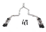 King Racing® (15-23) Dodge Challenger SRT 304SS 3" Valved Cat-Back Exhaust with Quad 4" OD Tips