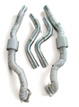 King Racing® (15-23) Dodge Challenger V6 304SS 3" Catted/Insulated Exhaust Mid-Pipe Set