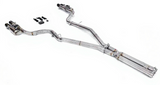 King Racing® (15-23) Dodge Charger SRT 304SS 3" Valved Cat-Back Exhaust with Quad 4" OD Tips