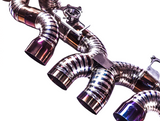 King Racing® (23+) Corvette Z06 C8 Titanium 3" Valved Cat-Back Exhaust System