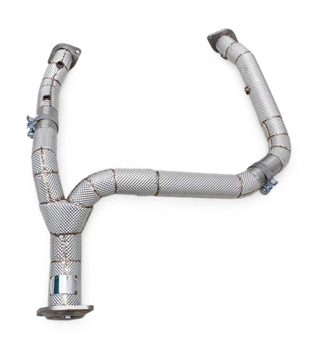 2019-2026 RAM 1500 5.7L Catless Exhaust Y-Pipe with Heat Insulation La…


