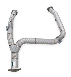 2019-2026 RAM 1500 5.7L Catless Exhaust Y-Pipe with Heat Insulation La…

