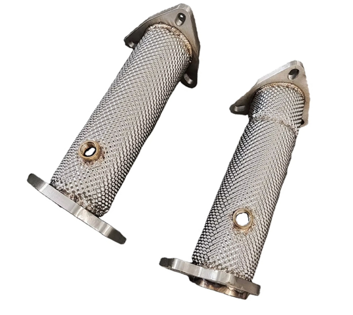 King Racing® (20+) Chevrolet Corvette C8 304SS 3" Catless Exhaust Mid-Pipes