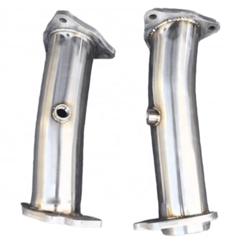 King Racing® (20+) Chevrolet Corvette C8 304SS 3" Catless Exhaust Mid-Pipes