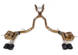 King Racing® (18-21) Jeep Grand Cherokee Trackhawk Titanium Valved 3" Cat-Back Exhaust with Quad 4" OD Tips