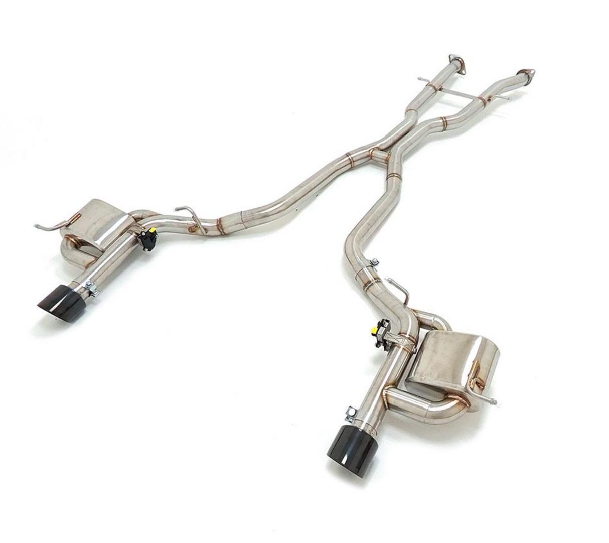 King Racing® (18-21) Jeep Grand Cherokee Trackhawk 304SS 3" Valved Cat-Back Exhaust with Dual 4" OD Tips