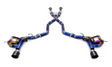 King Racing® (12-21) Jeep Grand Cherokee SRT Titanium Valved 3" Cat-Back Exhaust with Dual 4" OD Tips